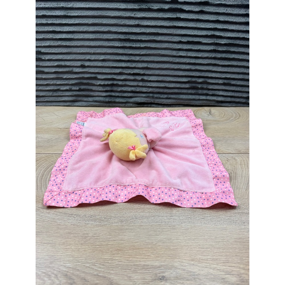 Garanimals Pink My Best Friend Baby Security Blanket Doll Lovey Polka Dot 86324 - Picture 9 of 10